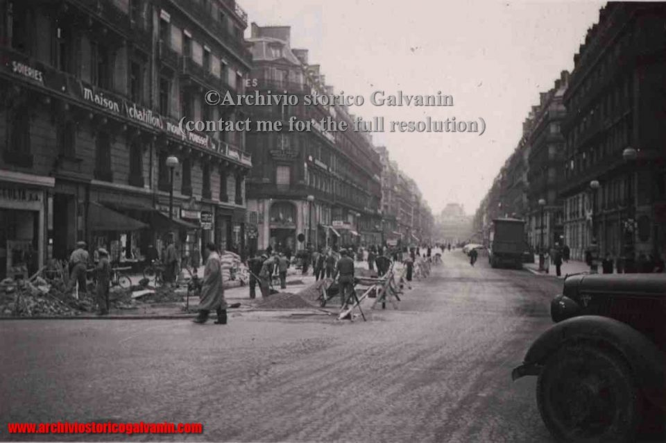 Avenue dell' opera 1940, Paris 1940, Paris ww2